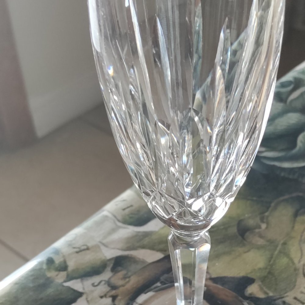 Waterford crystal Kildare champagne glasses